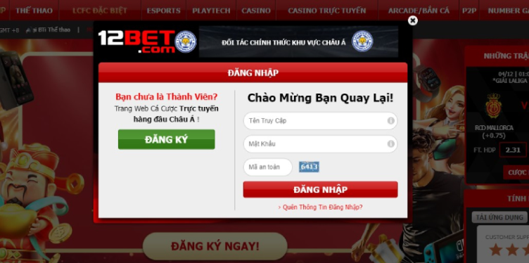 Đường dẫn chính thức vào trang web của 12BET. Đường dẫn chính thức vào trang web của 12BET.